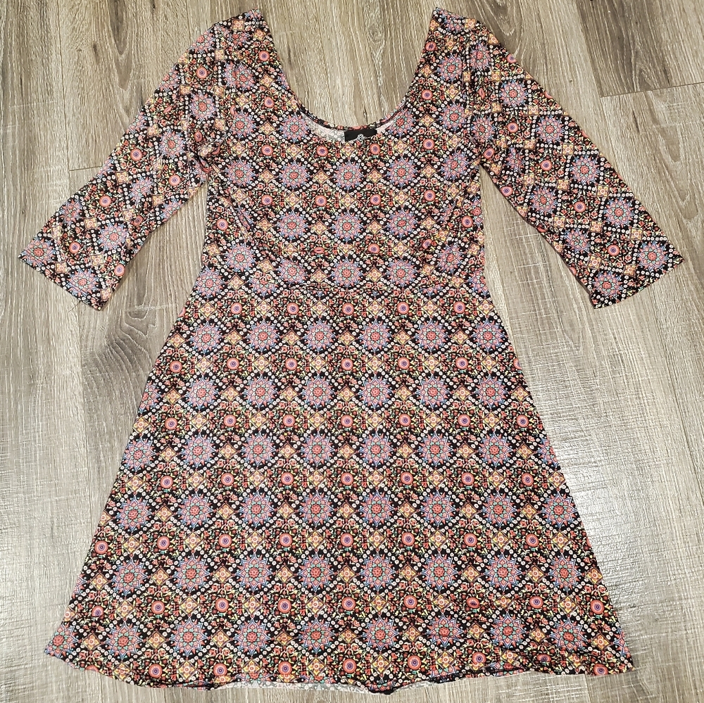 Boho Mandala Dress